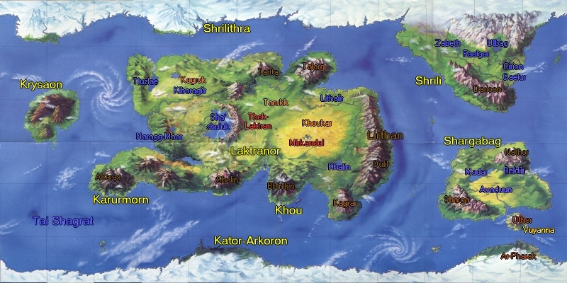 Mapa Arkonu